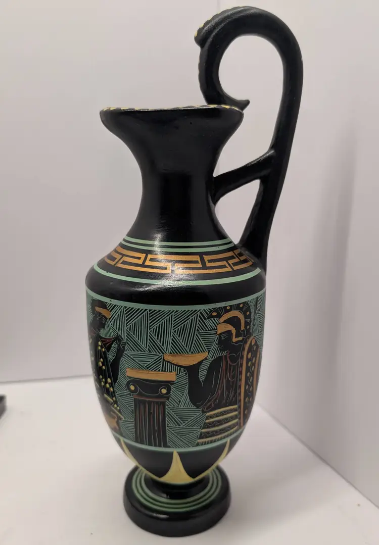 Greek class import company pottery pitcher