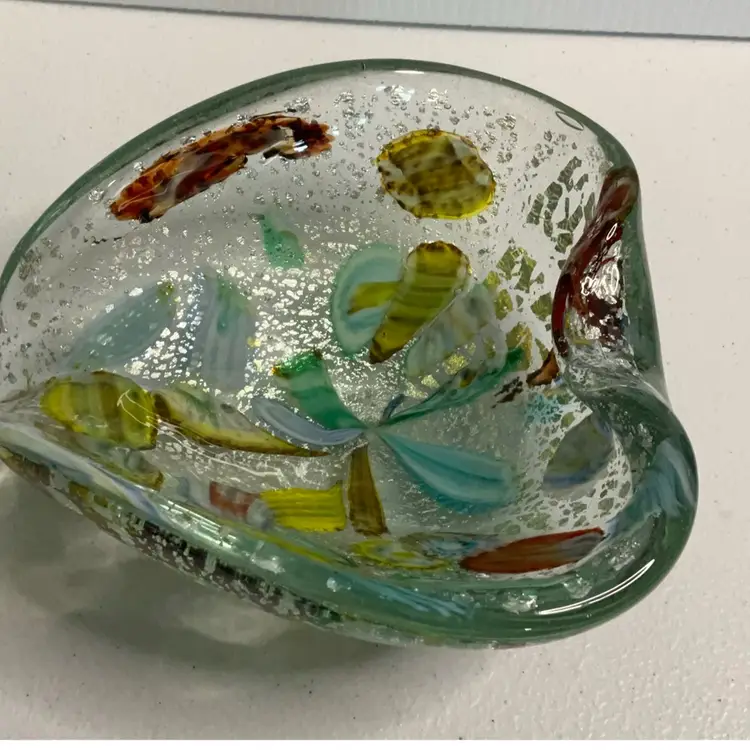 Murano Stretch Cane Dish