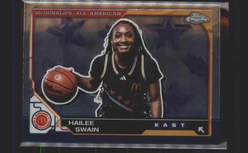 2025 Topps Chrome McDonald's All American #57 Hailee Swain - (141)
