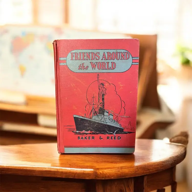 1938 Childrens Reader- GREAT graphics!!