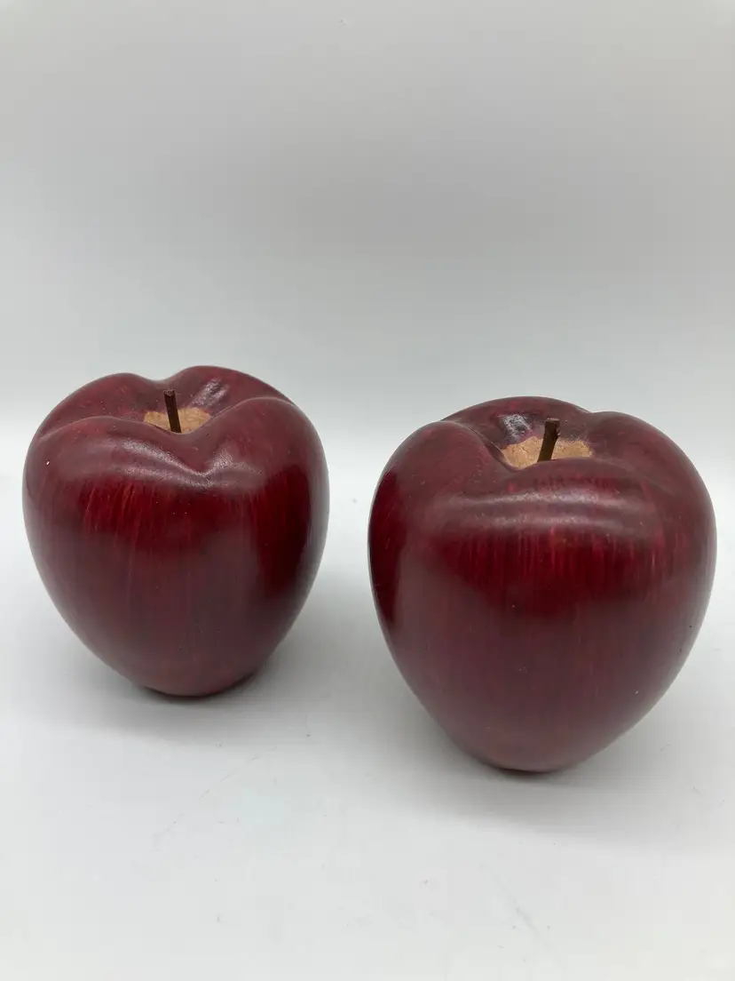 Artificial Realistic Red Apple Fake Fruit Food DecoratIve Kitchen Home Decor