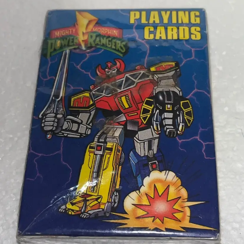 BRAND NEW Power Ranger Card Deck