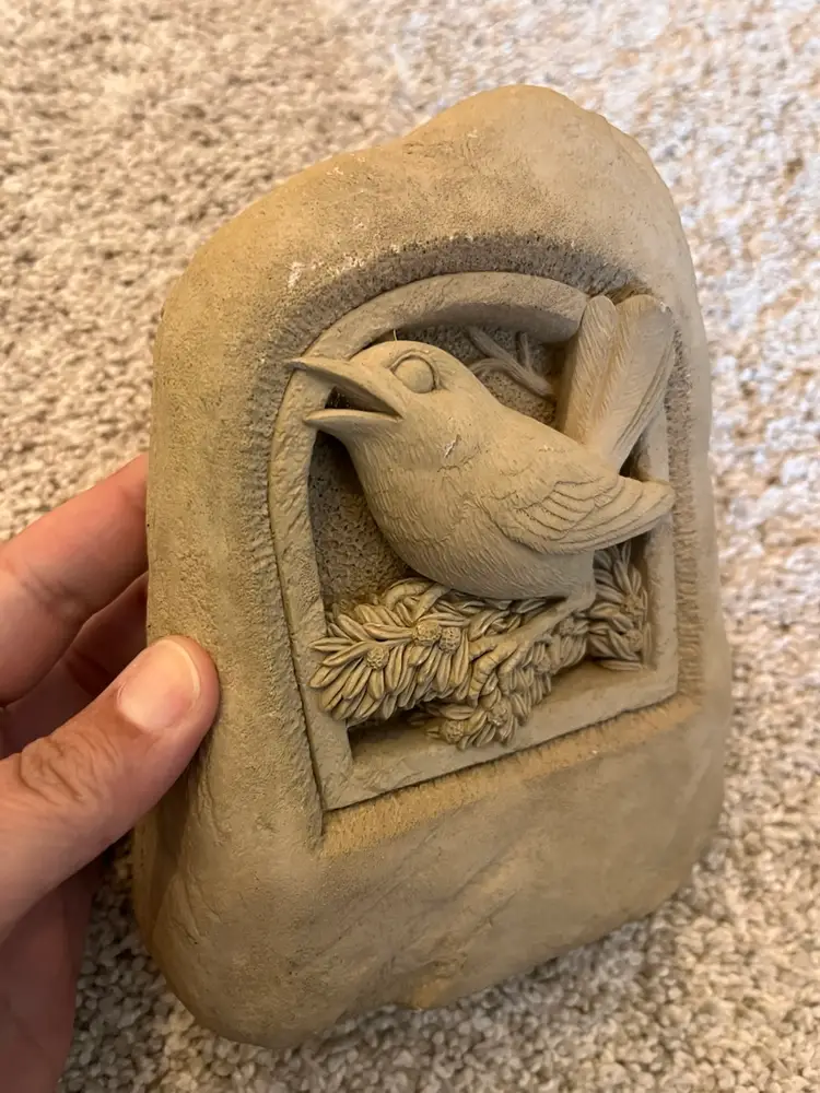 Carruth Bird Wall Hanging Plaque- 1996