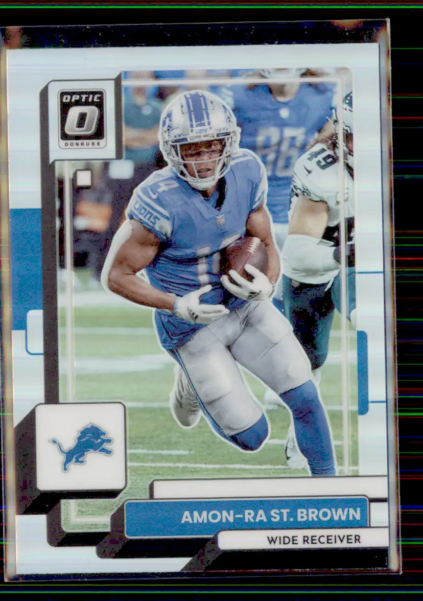 Amon-Ra St. Brown 2022 Donruss Optic Holo Silver #67 - Detroit Lions - (130-323)