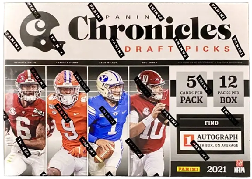 2021 Panini Chronicles Draft Picks Football Mega Box