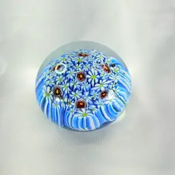 Mini Murano Milliefiori Paperweight
