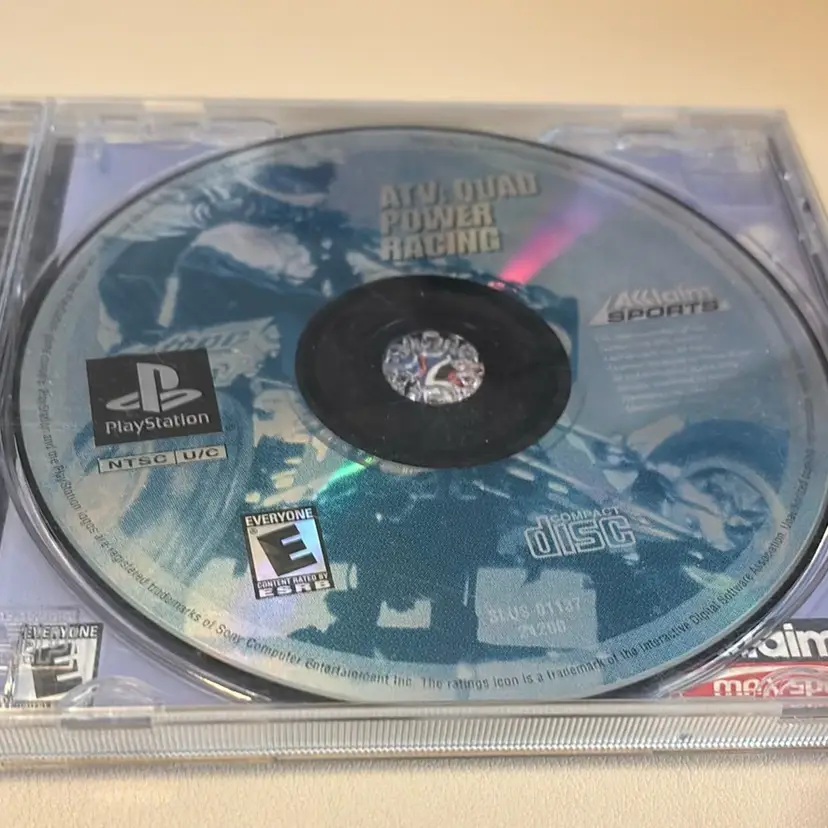 PSX - No Manual - ATV: Quad Power Racing