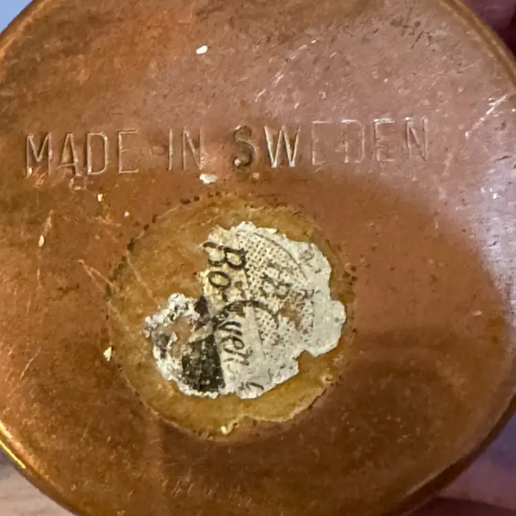 Vintage Miniature Copper Pot 3”