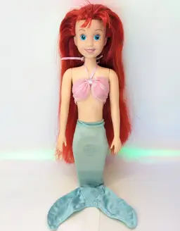 Vintage The Little Mermaid Talking Singing Ariel Doll #1829 by Tyco toys 1992 Part of your world