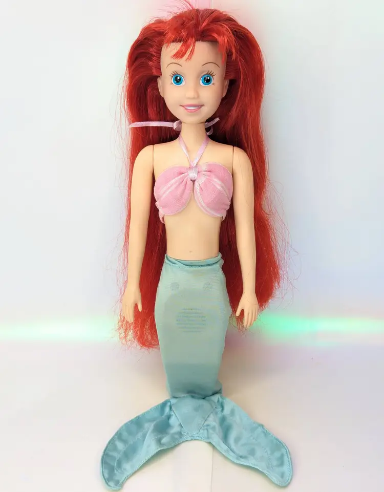 Vintage The Little Mermaid Talking Singing Ariel Doll #1829 by Tyco toys 1992 Part of your world