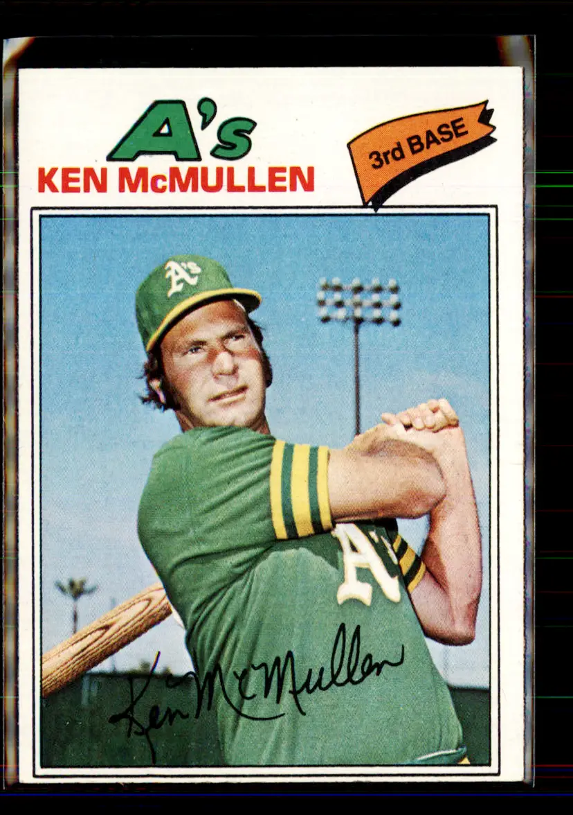 Ken Mcmullen 1977 Topps #181 - (144) - Oakland Athletics