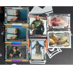 2022 Topps Book of Boba Fett Season 1 Base Parallels Inserts Lot of 81 No DUPES
