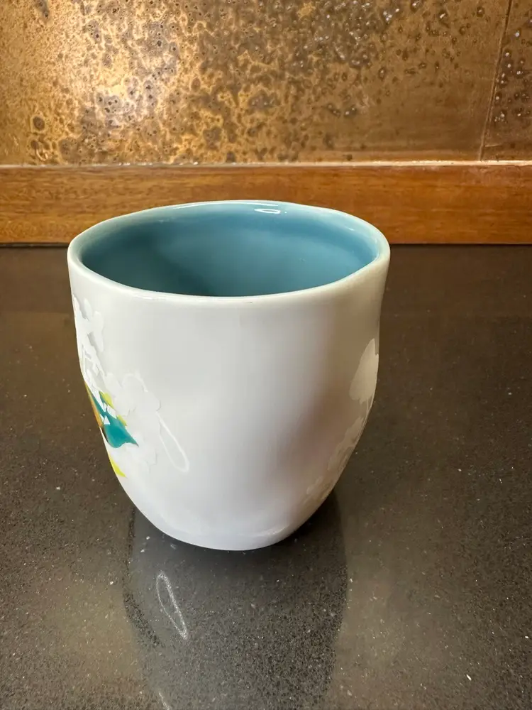 Bone China Starbucks Watercolor Coffee Mug