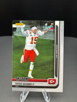 2023 Panini Super Bowl LVII Champions #36 Patrick Mahomes II Football Card