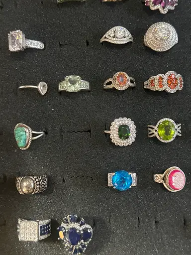 $10 Sterling! Gemstones!