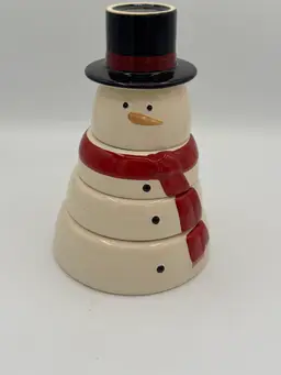 THT DESIGNS SNOWMAN NESTING MEASURING CUPS - 5 Piece Set. - 2005
