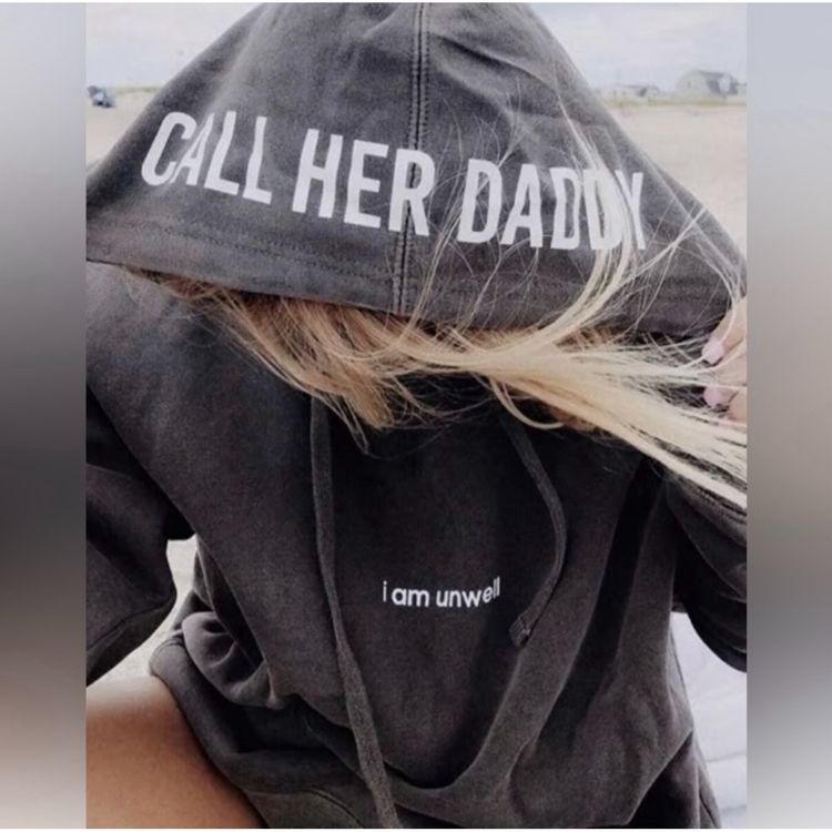 Call Her Daddy Hoodie Large