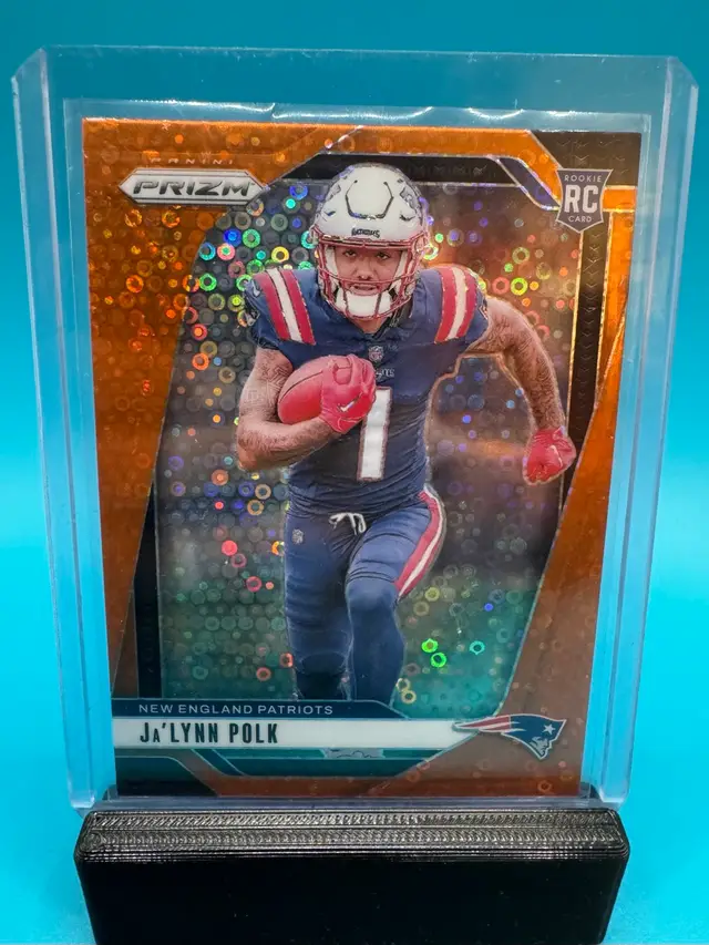 Ja’lynn Polk Prizm Disco RC New England Patriots