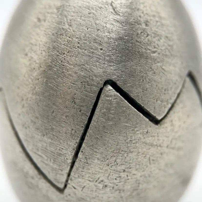 Thimble Collectors Club Solid Pewter Hatched Egg With Chick Two Piece Unique