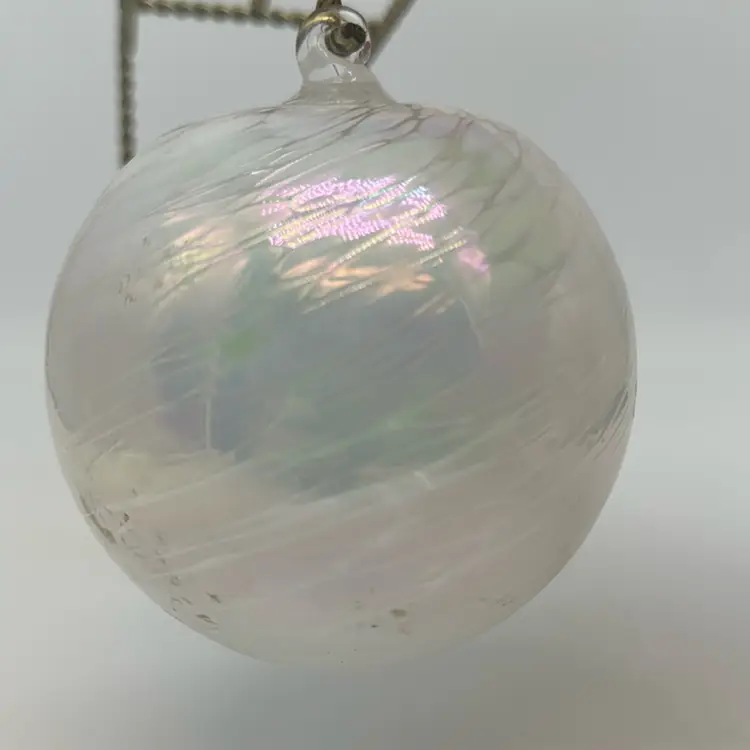 #1221 Handblown glass decorative Orb