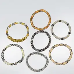 #06 - Choice Roll On Beaded Bracelets - 7 Color Options