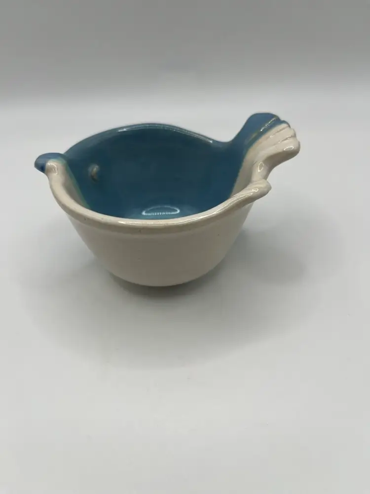 Studio Pottery Small Fish Trinket Dish