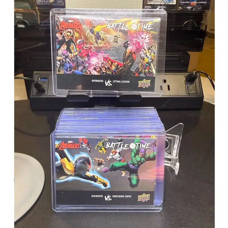 COMPLETE SET - RJ - Upper Deck Marvel Avengers - Battle Time