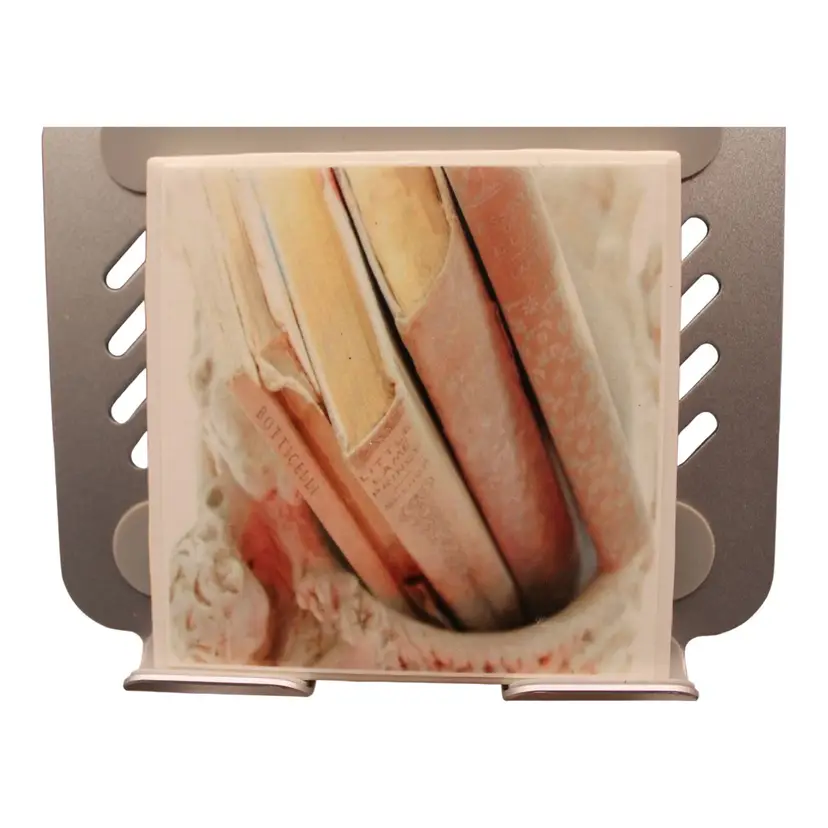 4 1/4”x4 1/4” Ceramic Tile Romantic Books