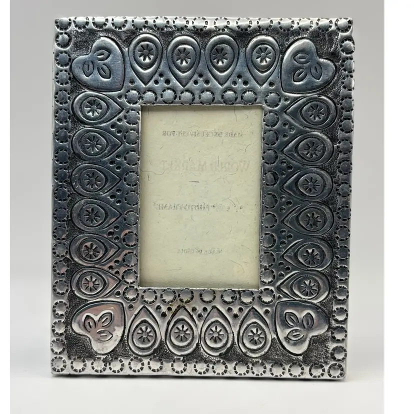 Tin Photo Frame Heart Designs