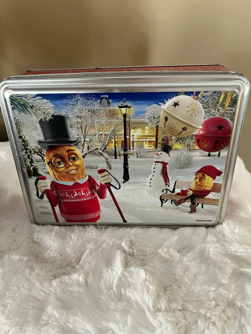 Mr Peanut Collectible Tin