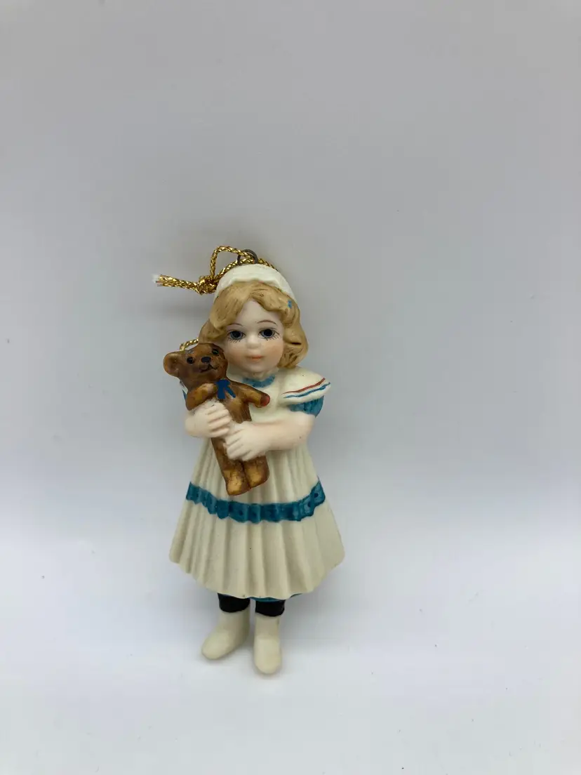 Jan Hagara Limited Edition Anne 1986 Teddy Bear Collectible Ornament