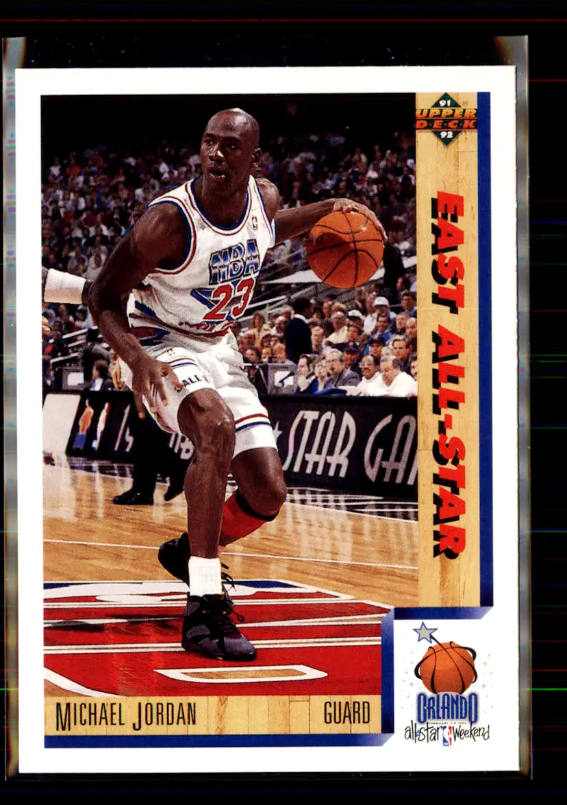 Michael Jordan 1991-92 Upper Deck #452 - Chicago Bulls - (148-354)