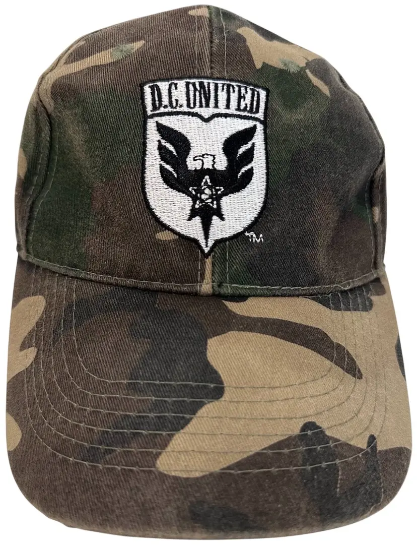 D.C. United MLS Camouflage Military Appreciation Adjustable Hat