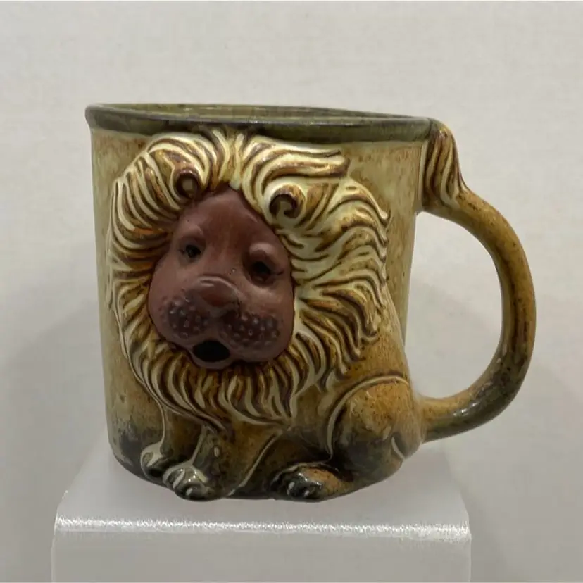 Giftcraft Made In Japan 3D Lion Mug