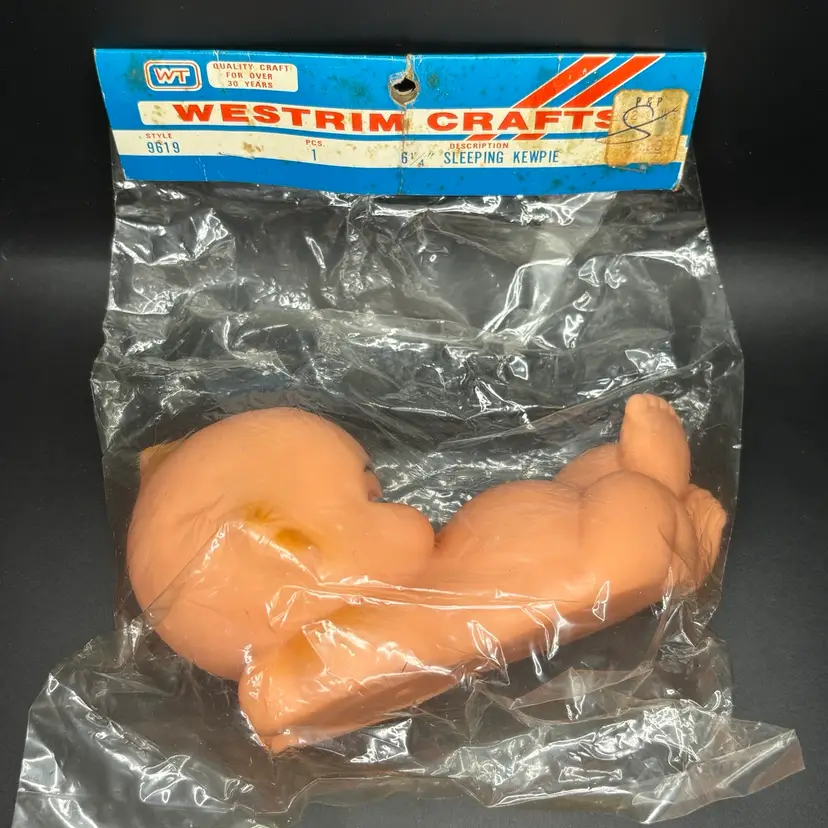 Vintage Westrim Crafts NOS Sleeping Kewpie Doll
