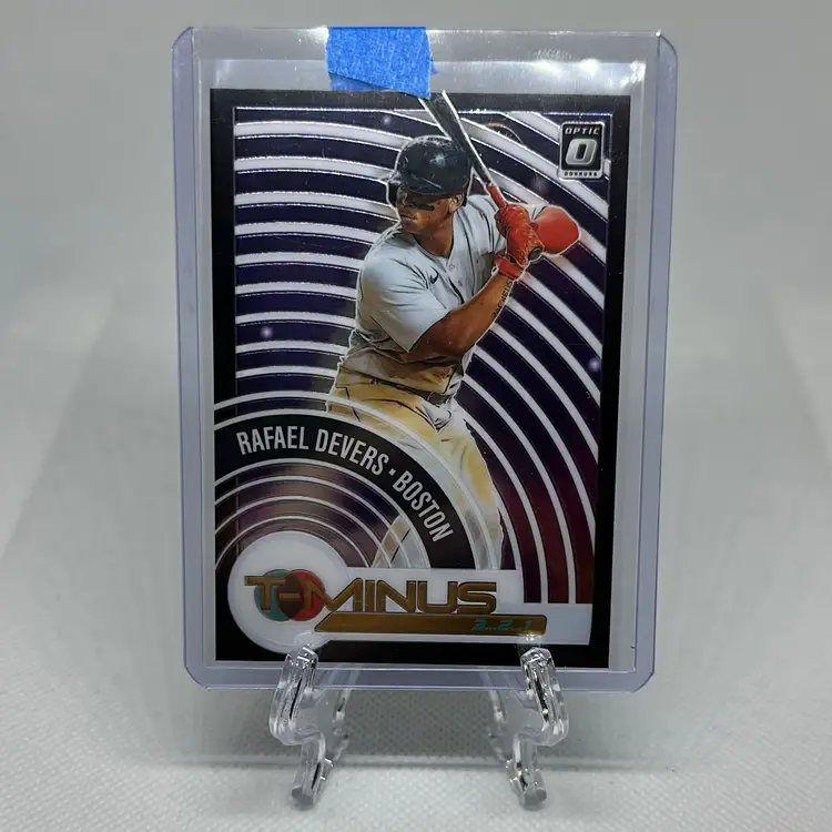 2021 Panini Optic Rafael Devers   Boston Red Sox T-Minus