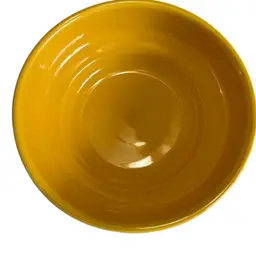 VTG (1941-1969)s SIGNED BETTY CROCKER  SUNFLOWER YELLOW SERVING BOWL, 8 1/2”H x 3”Diam., EXCELLENT PRE-OWNED  CONDITION (please VIEW Photos).