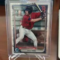 2024 Bowman Kyle Teel Chrome Mega Box Mojo Refractor 1st #BCP-48