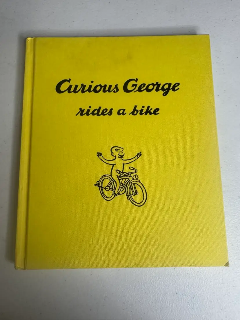 Vintage 1980 Curious George Rides A Bike By H. A. Rey