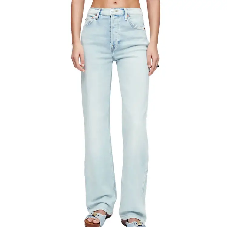 NWT ReDone 90s High Rise Loose Jeans in Vapor Wave