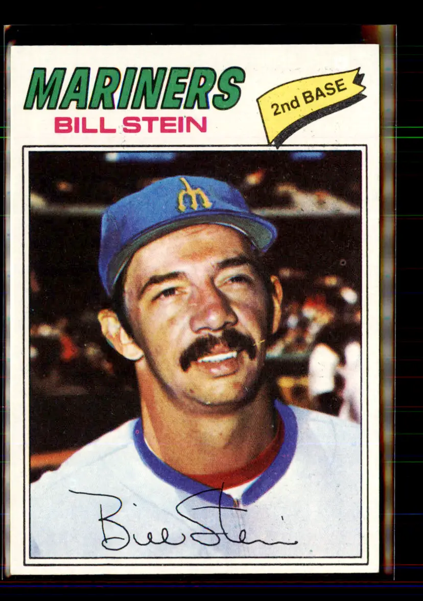 Bill Stein 1977 Topps #334 - (144) - Seattle Mariners