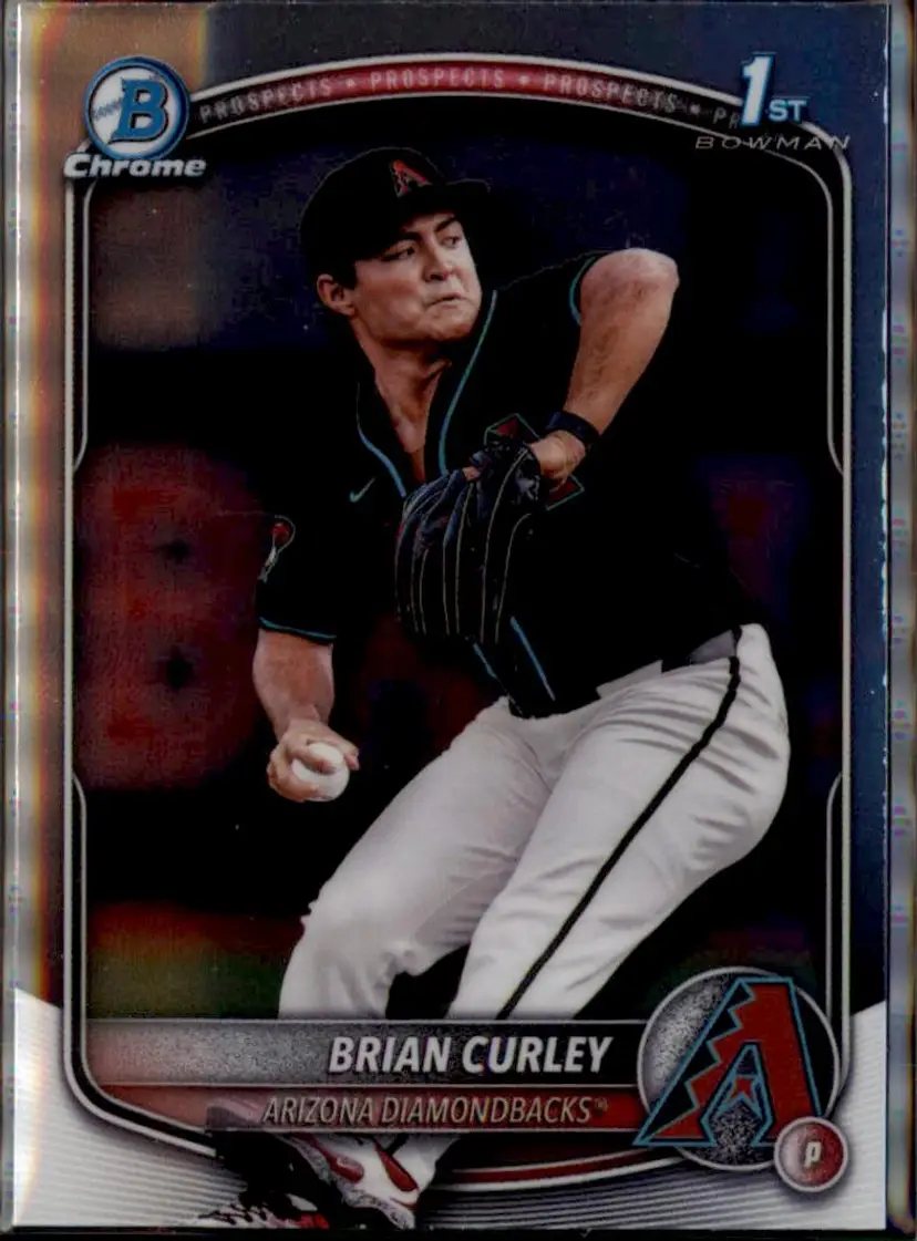 2025 Bowman Draft #BDC-170 Brian Curley Chrome - (138) - Arizona Diamondbacks