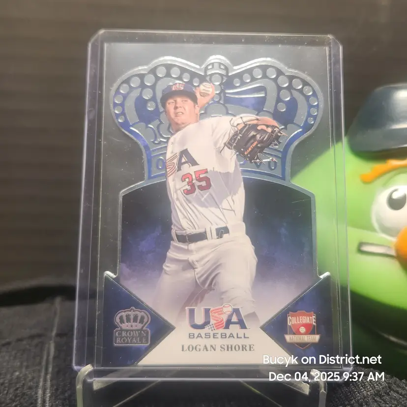 2015 Team USA Crown Royale - Logan Shore Detroit Tigers