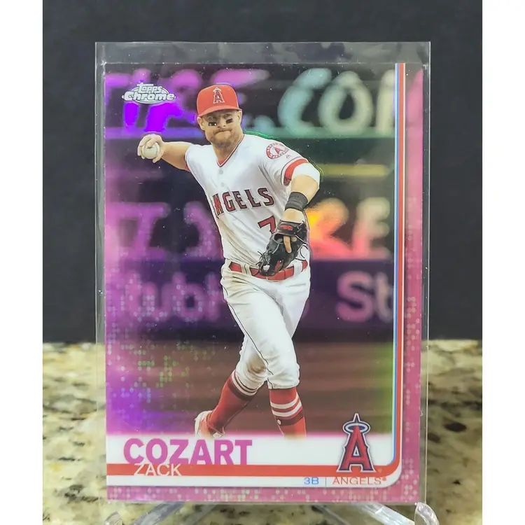2019 Topps Chrome Pink Refractors #43 Zack Cozart
