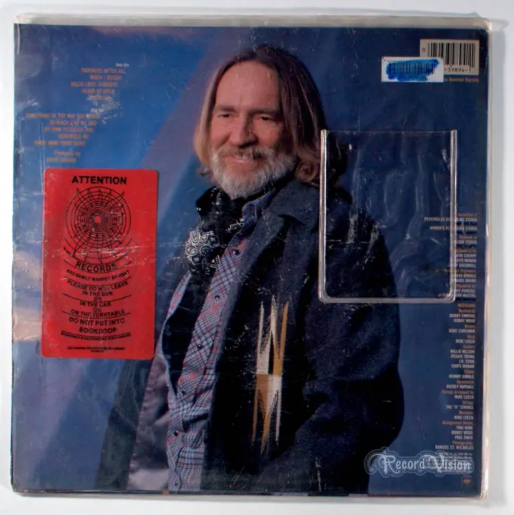 Willie Nelson - Partners (1986) Vinyl LP • After All, Country