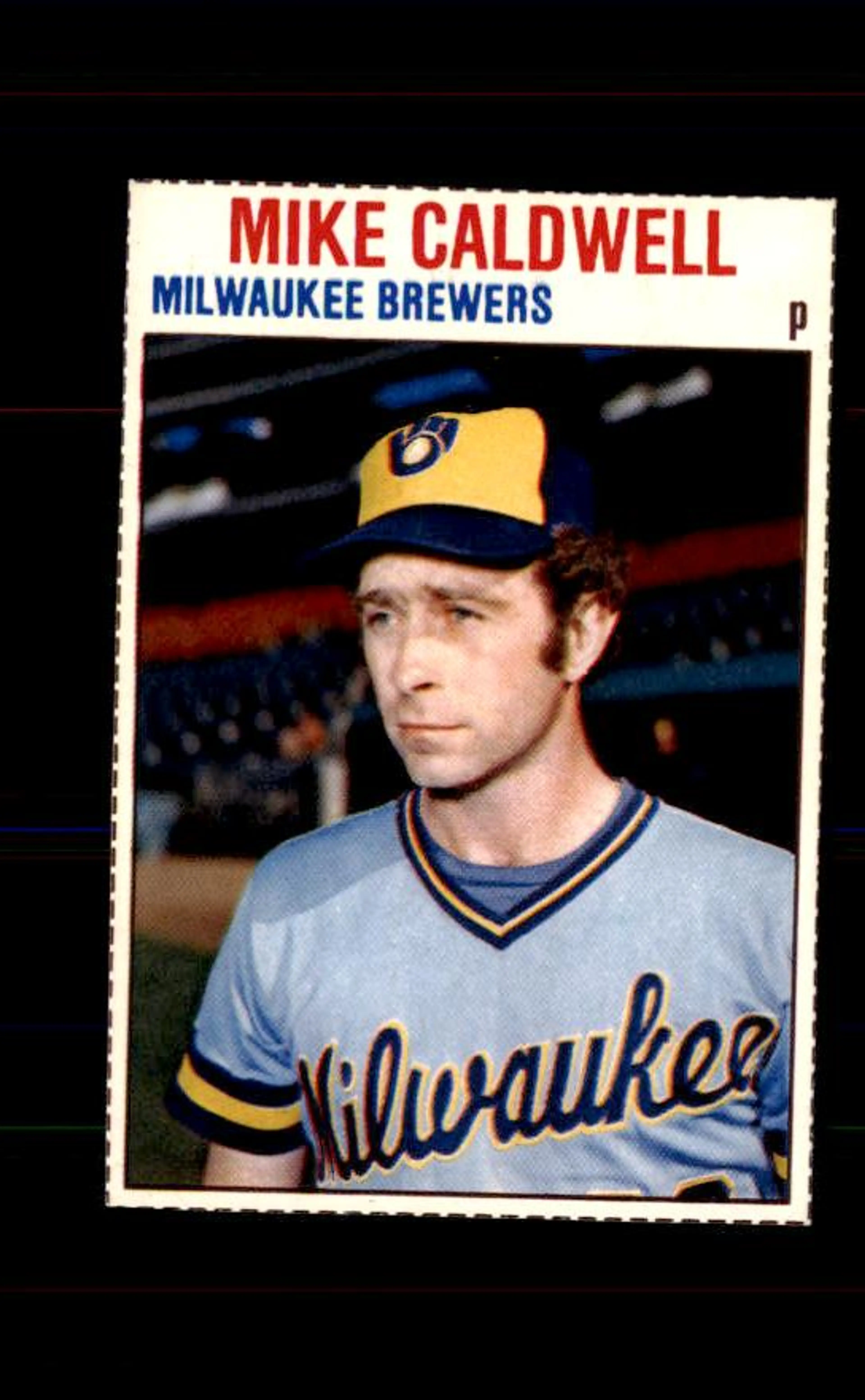 1979 Hostess #14 Mike Caldwell - (pk4) - Milwaukee Brewers