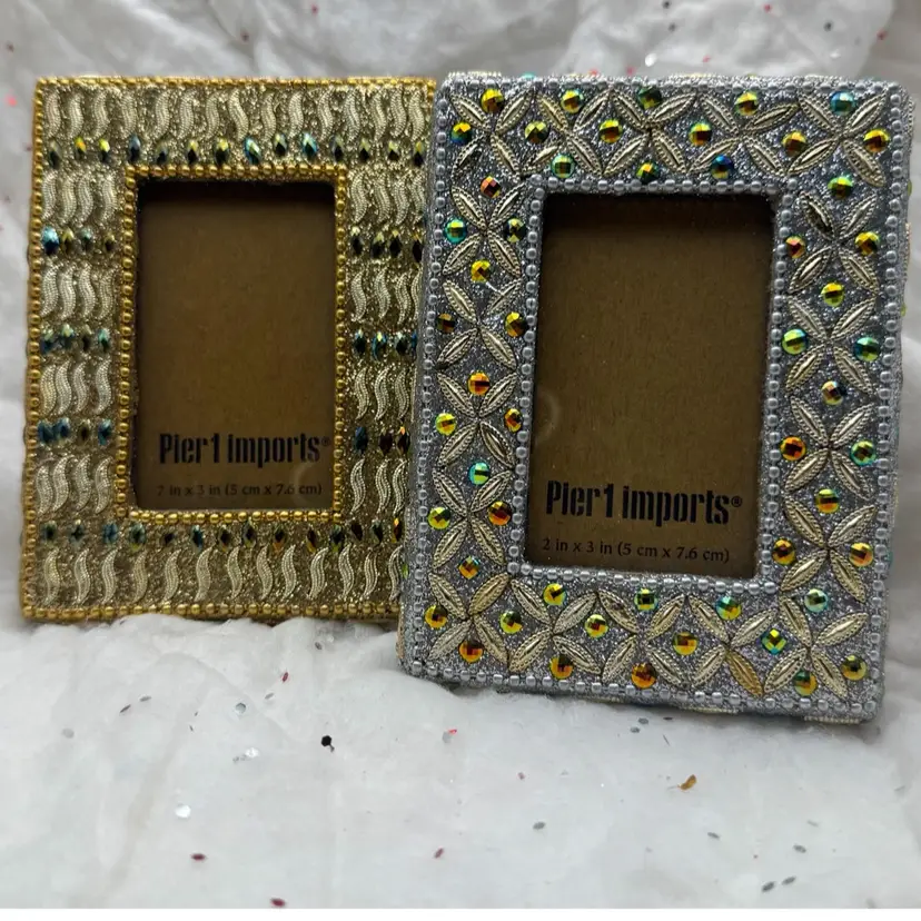 Pier 1 Imports Jeweled Frames 2x3
