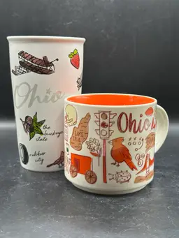 Ohio Starbucks Mugs