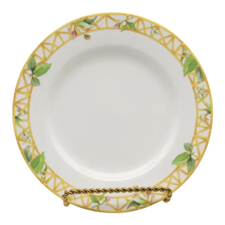 Lot of 6 Mikasa Maxima CAM04 Parisian Trellis Bread & Butter Plate 6.5" Japan