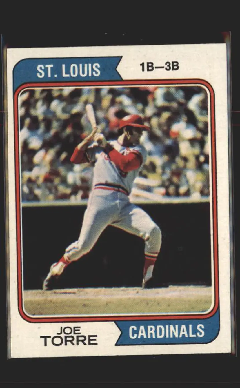 1974 Topps #15 Joe Torre - (pk5) - St. Louis Cardinals